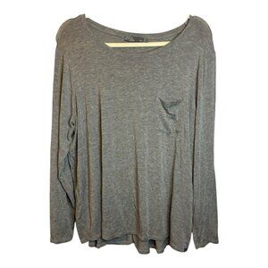Prana‎ Shirt Women's Size 2X Athletic Casual Outdoor Gray